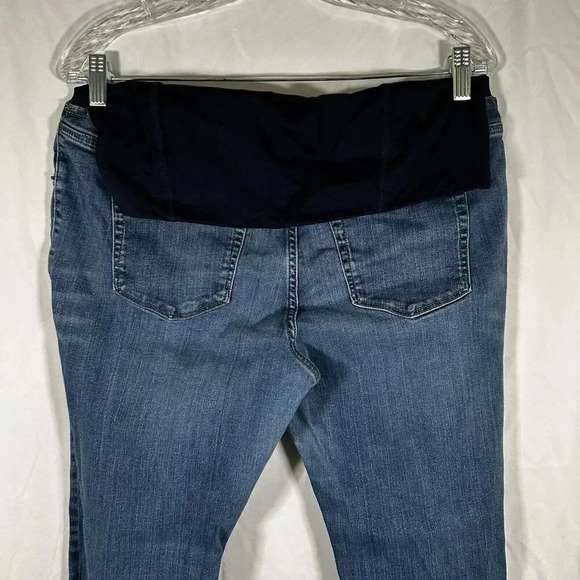 isabel Maternity Jeans Women's 14 Medium Wash Pull On Stretchy - Picture 6 of 10